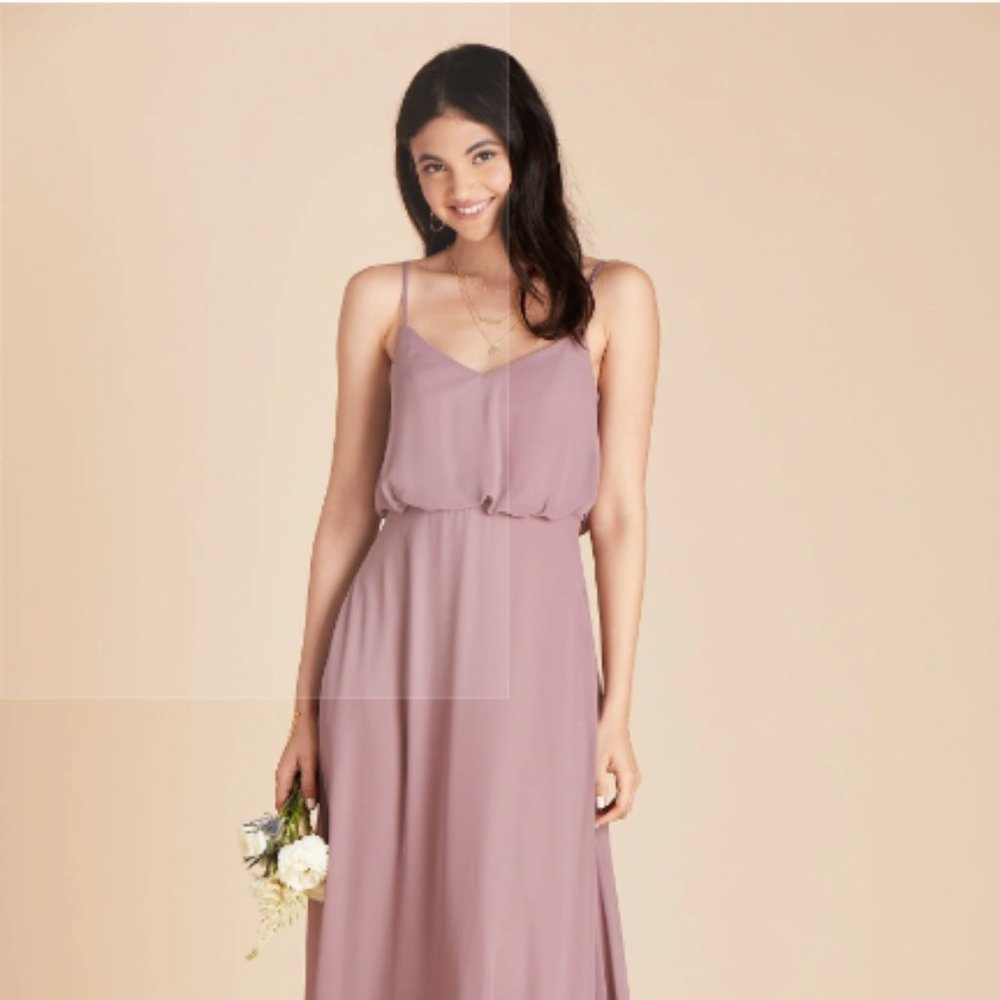 NWT - Birdy Grey - GWENNIE DRESS in chiffon / dark mauve / small